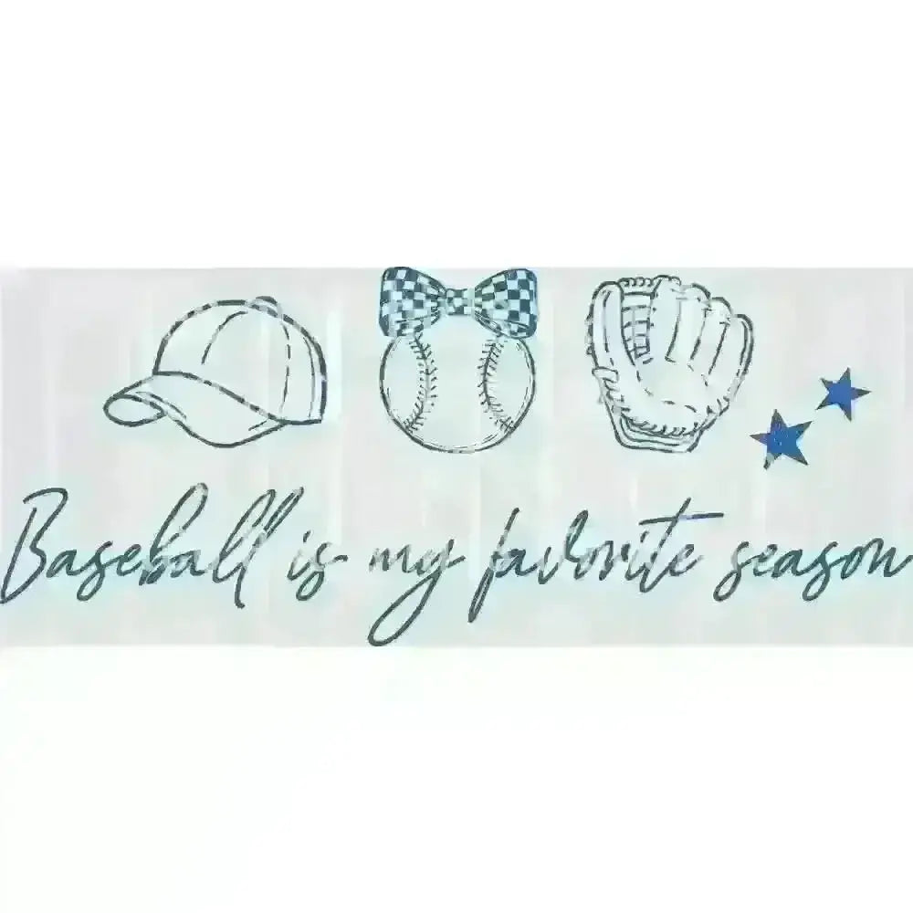Baseball is My Favorite Season DTF TRANSFER DTF TRANSFER tee and shirts transfers