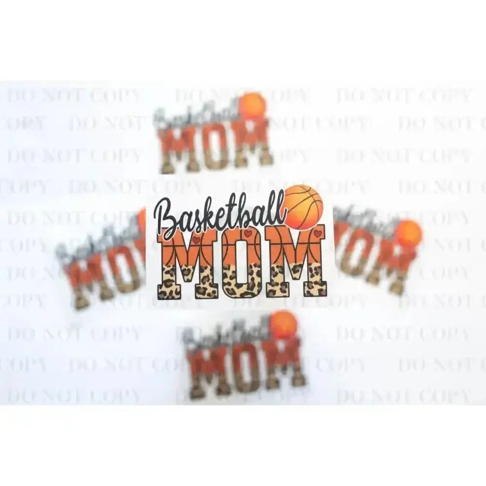 Basketball Mom DTF Transfer tee and shirts transfers