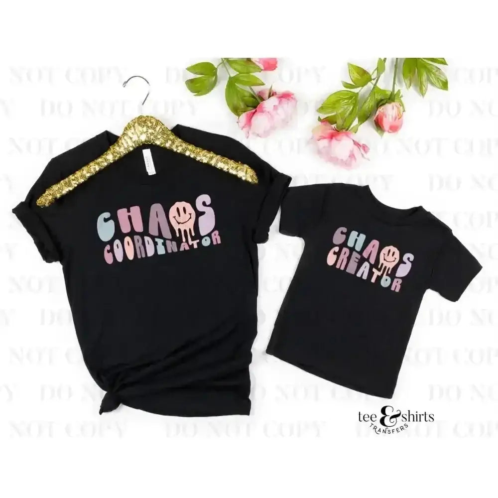 Chaos Creator DTF Transfer tee and shirts transfers