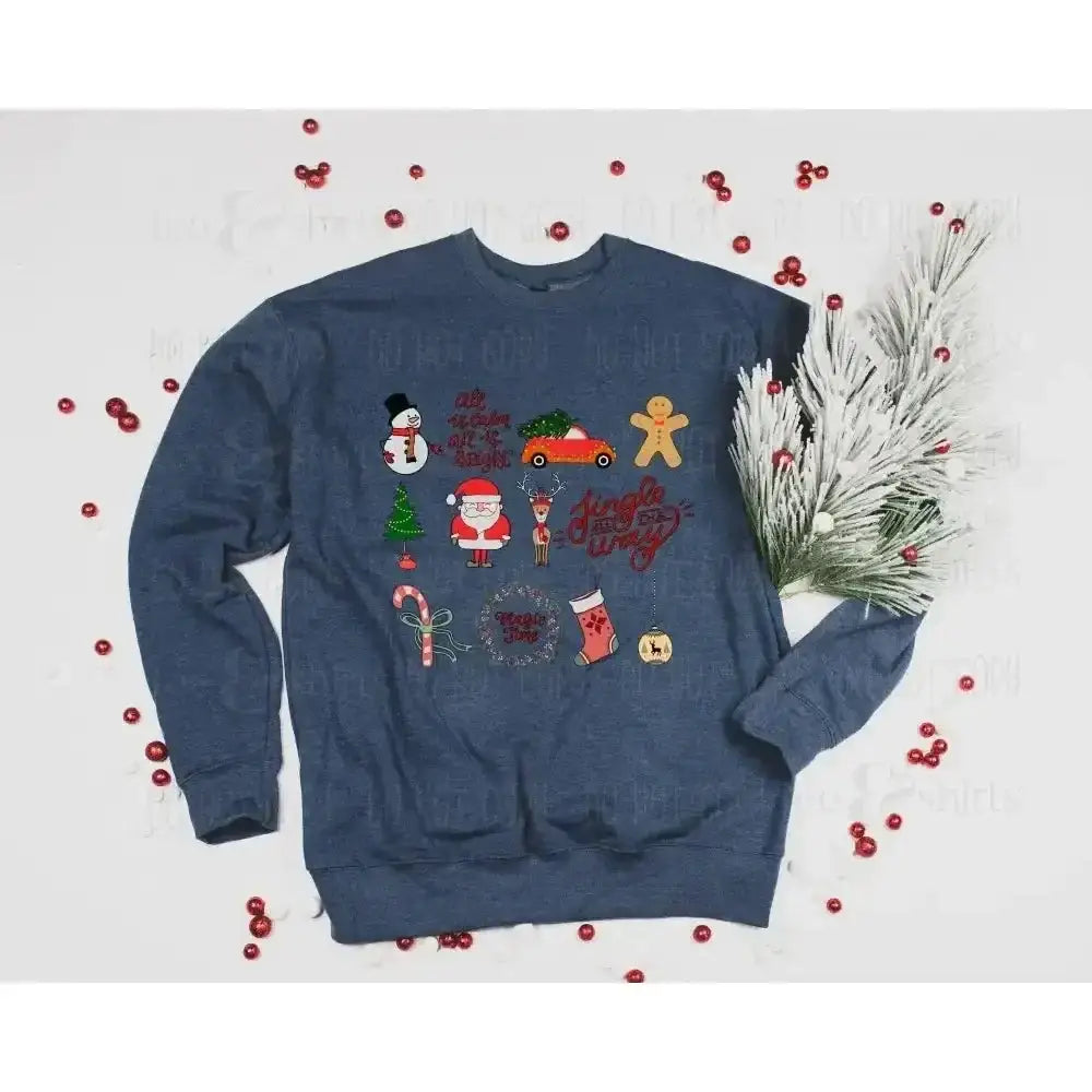 Christmas Things tee and shirts transfers