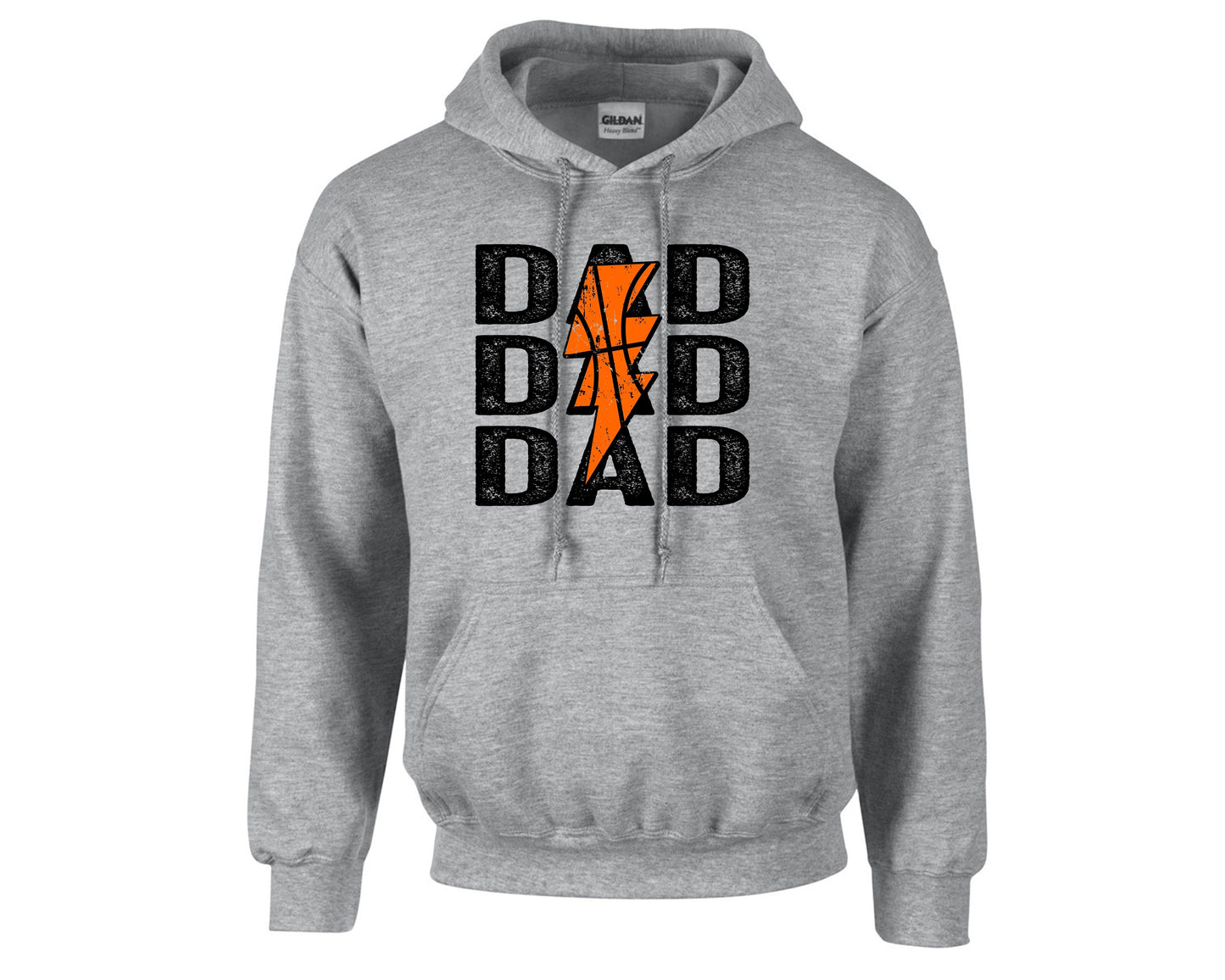 Dad Bolt 50/50 Hooded Sweatshirt-UNISEX- G185 tee and shirts transfers