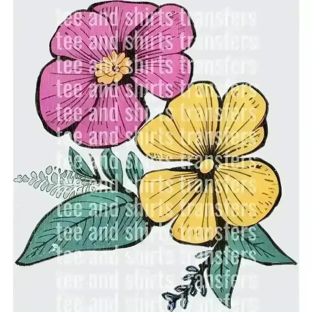 for I know flower pocket DTF TRANSFER DTF TRANSFER tee and shirts transfers