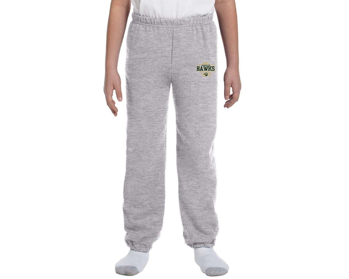 Gildan Adult Heavy Blend 50/50 Sweatpants- YOUTH- G182B tee and shirts transfers