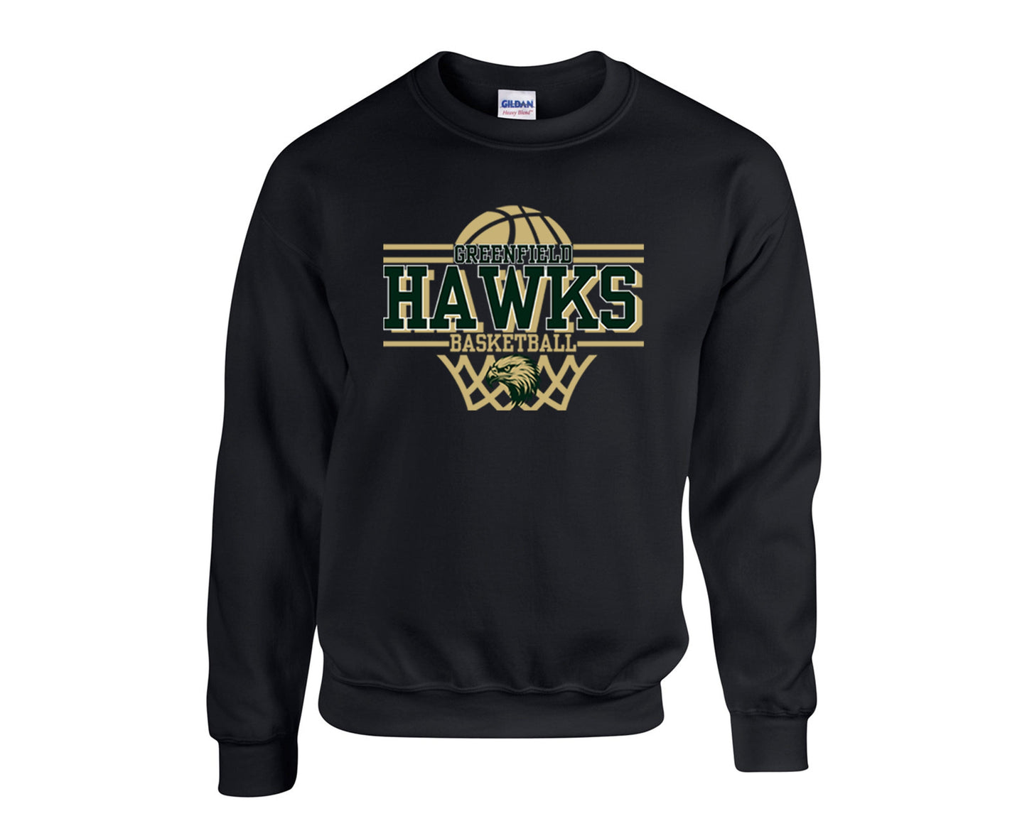 Gildan Heavy Blend Crewneck Sweatshirt- UNISEX- G180 tee and shirts transfers