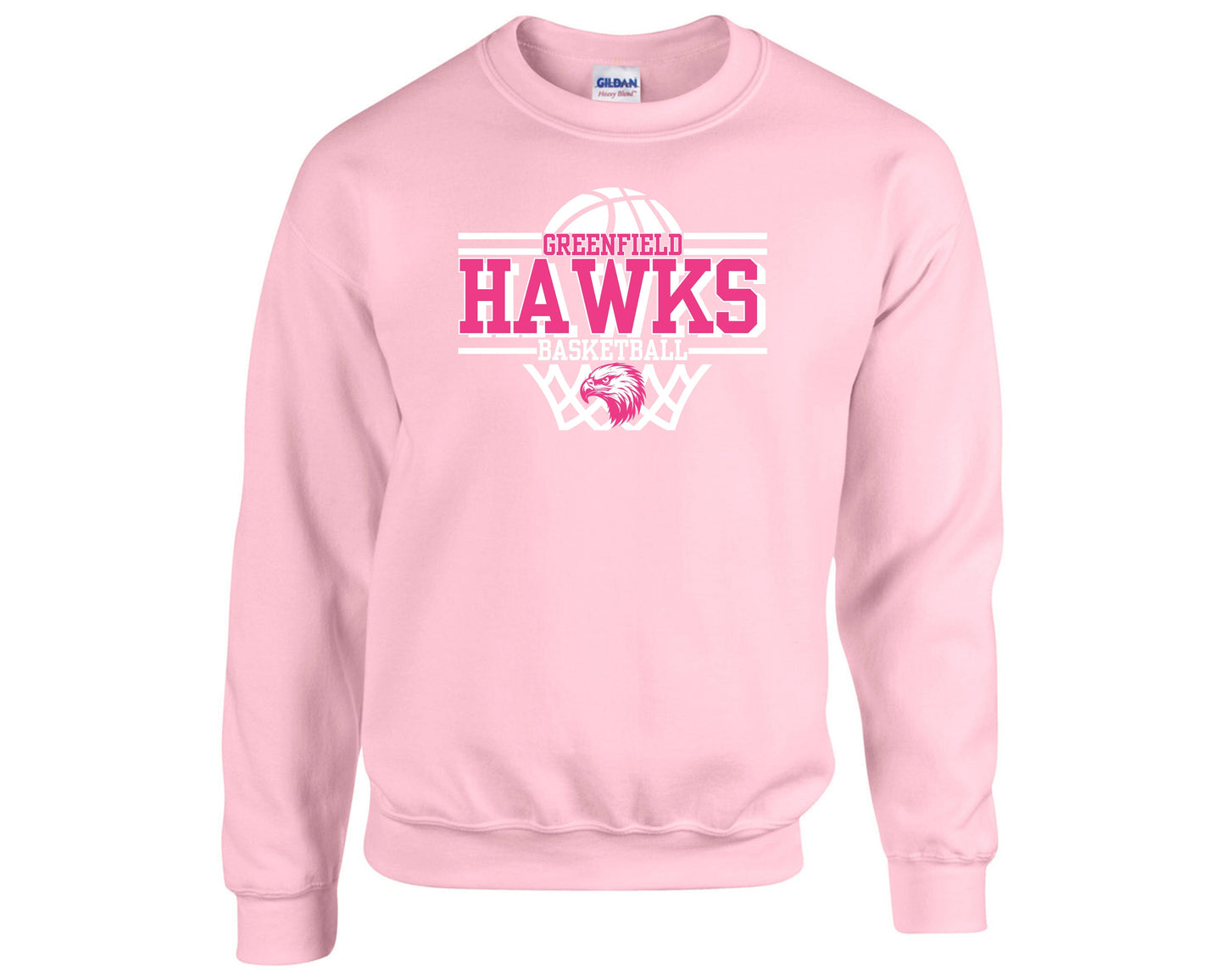 Gildan Heavy Blend Crewneck Sweatshirt- UNISEX- G180 tee and shirts transfers