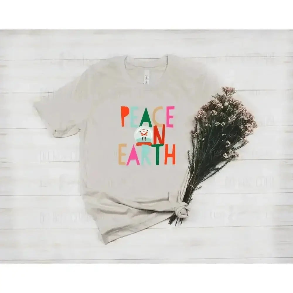Peace On Earth tee and shirts transfers