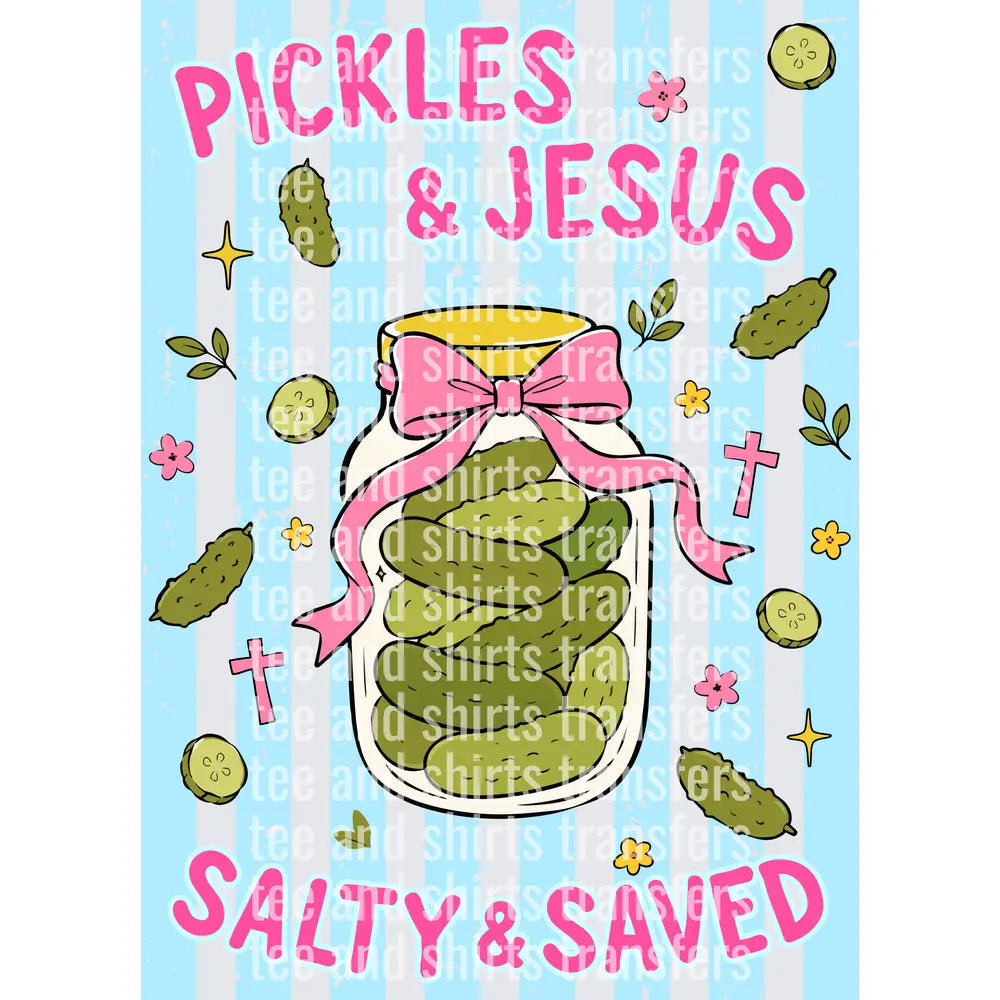 Pickles & Jesus DTF TRANSFER