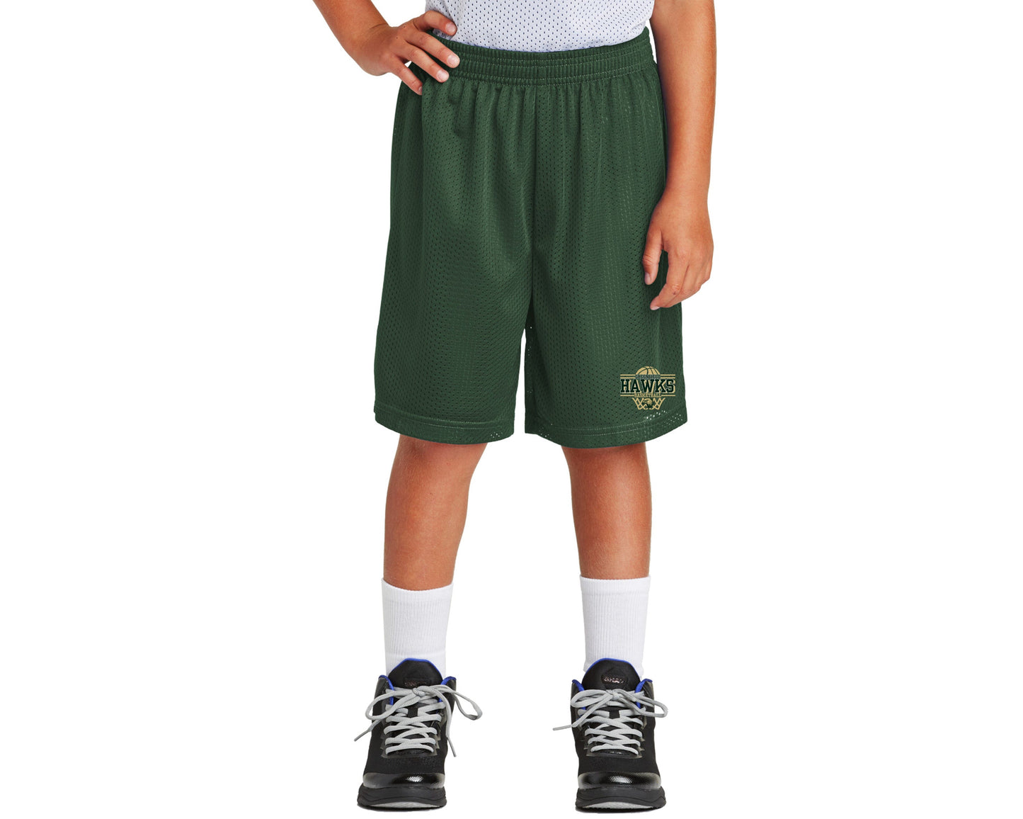 Sport-Tek® PosiCharge® Classic Mesh Short- YOUTH- YST510 tee and shirts transfers