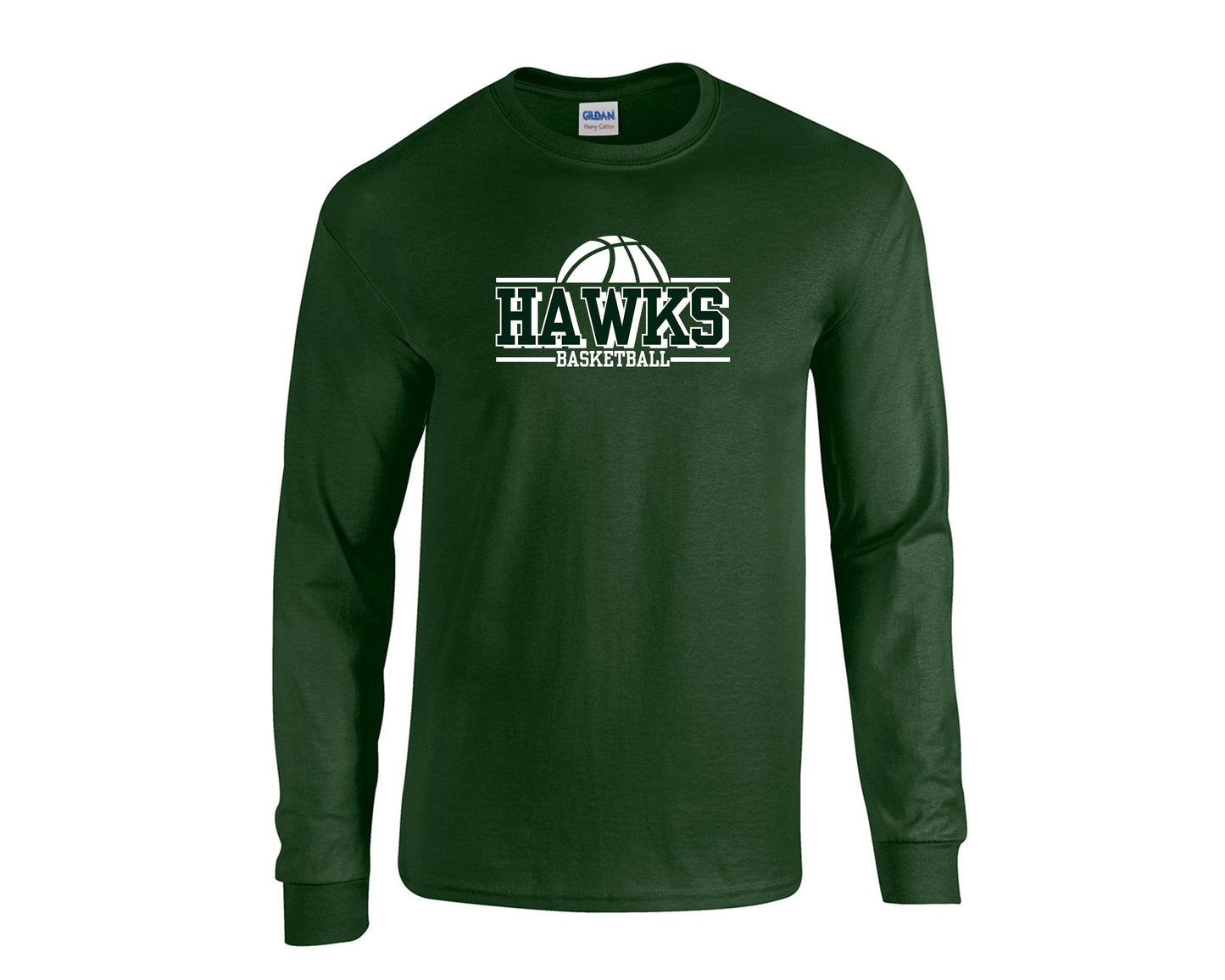 v2 Gildan Heavy Cotton Long-sleeve shirt -UNISEX- G540 tee and shirts transfers