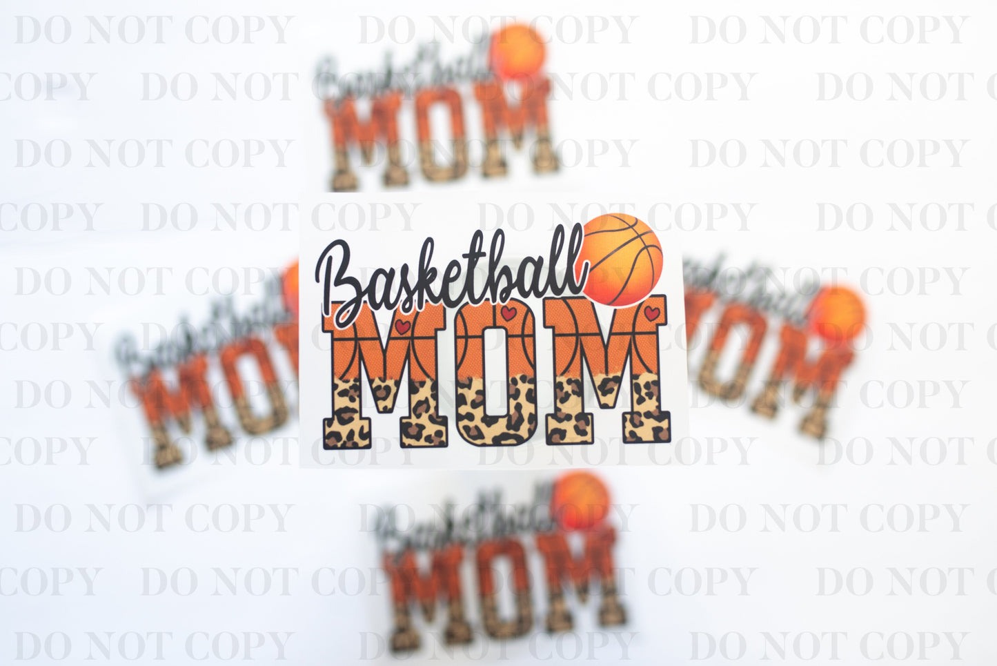 Basketball Mom DTF Transfer tee and shirts transfers