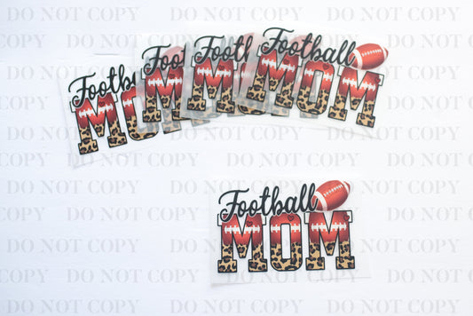 Football Mom DTF Transfer tee and shirts transfers