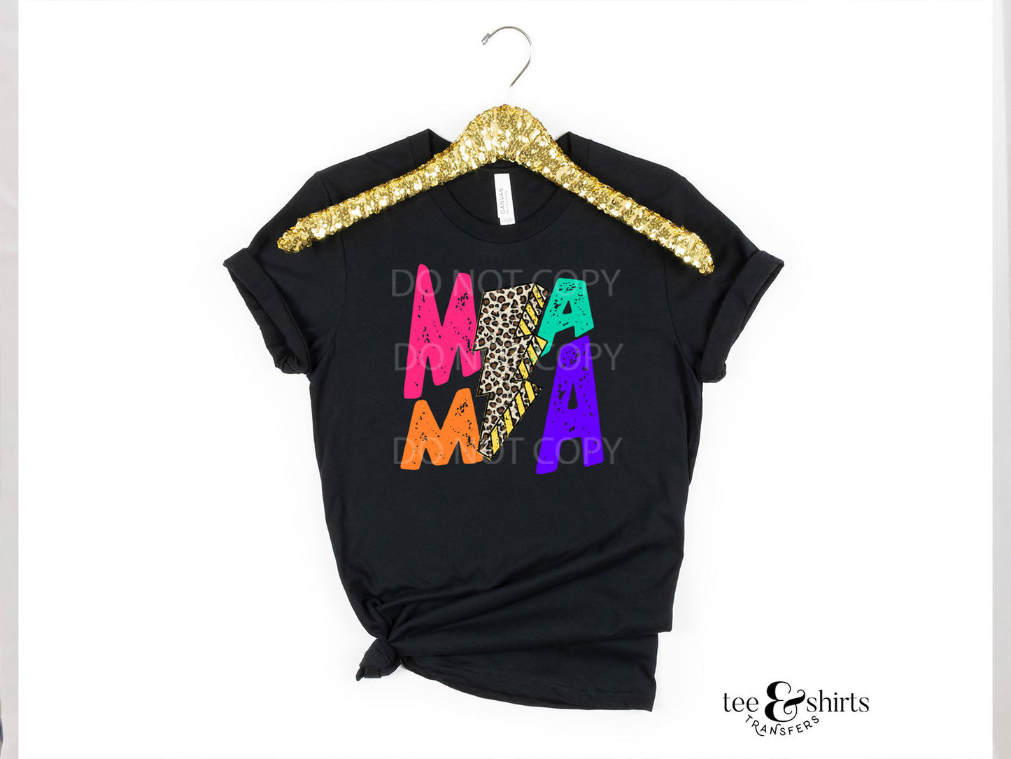 Mama Bolt DTF Transfer tee and shirts transfers