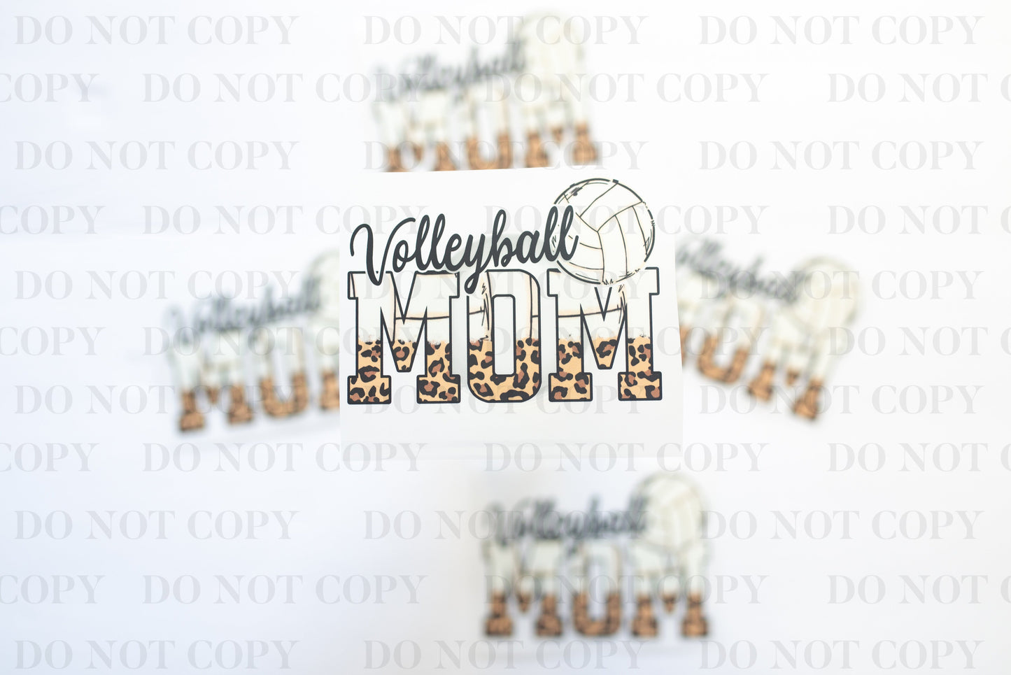 Volleyball Mom DTF Transfer tee and shirts transfers