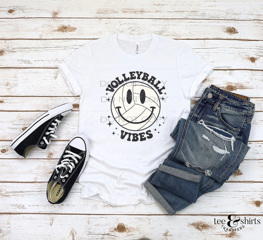 Volleyball Vibes DTF Transfer tee and shirts transfers