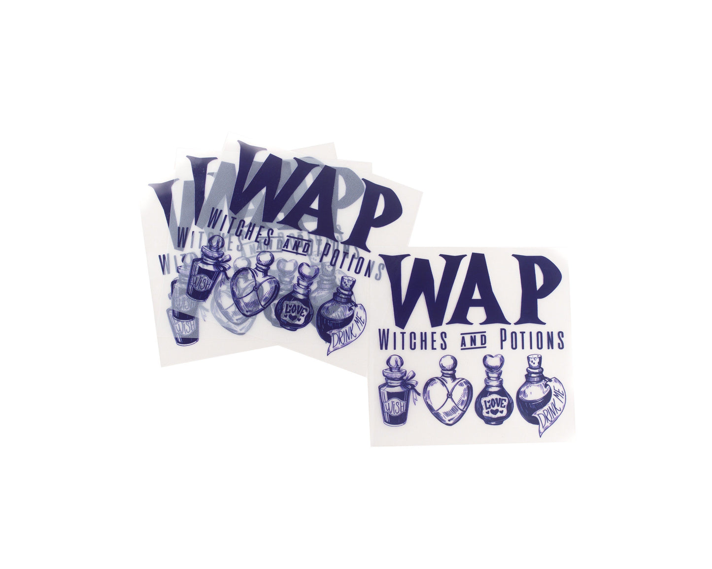 WAP Witches and Potions tee and shirts transfers
