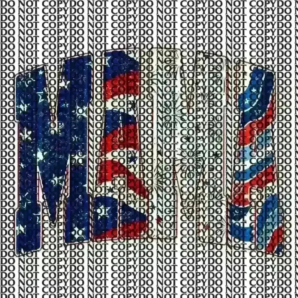 4th of July Mama DTF TRANSFER tee and shirts transfers 