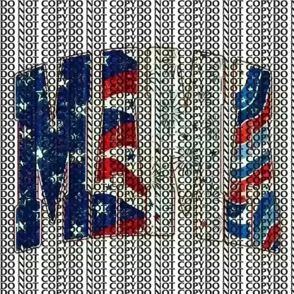 4th of July Mama DTF TRANSFER tee and shirts transfers 