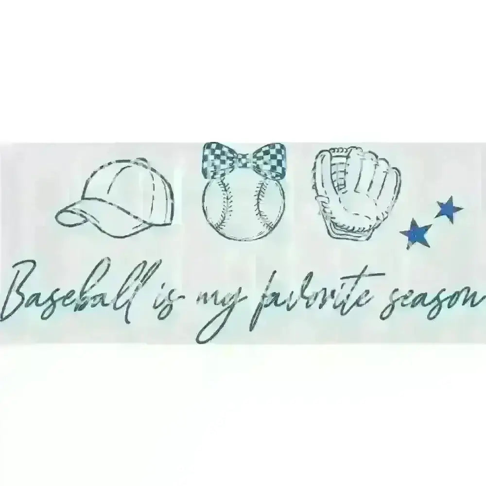Baseball is My Favorite Season DTF TRANSFER DTF TRANSFER tee and shirts transfers 