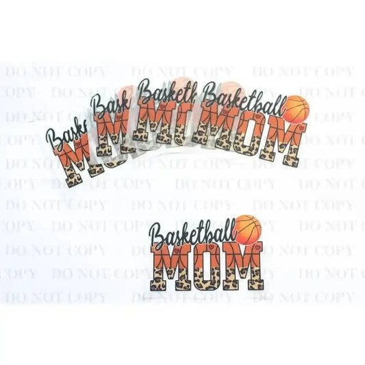 Basketball Mom DTF Transfer tee and shirts transfers 