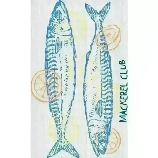 Blue Mackerel Fish DTF TRANSFER DTF TRANSFER tee and shirts transfers 