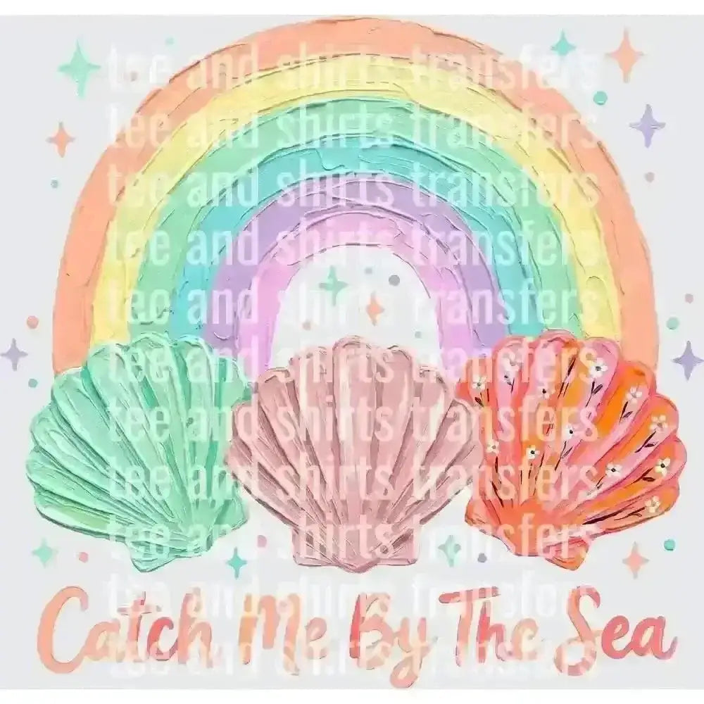 Catch Me By The Sea DTF TRANSFER DTF TRANSFER tee and shirts transfers 