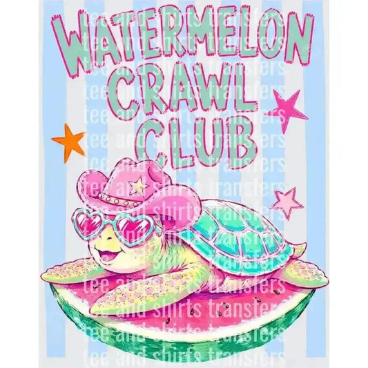Crawl Club DTF TRANSFER DTF TRANSFER tee and shirts transfers 
