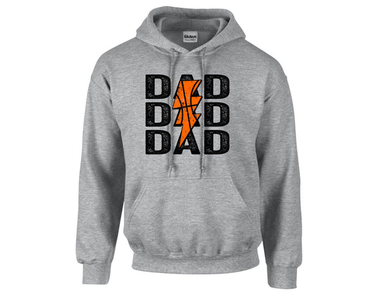 Dad Bolt 50/50 Hooded Sweatshirt-UNISEX- G185 tee and shirts transfers 