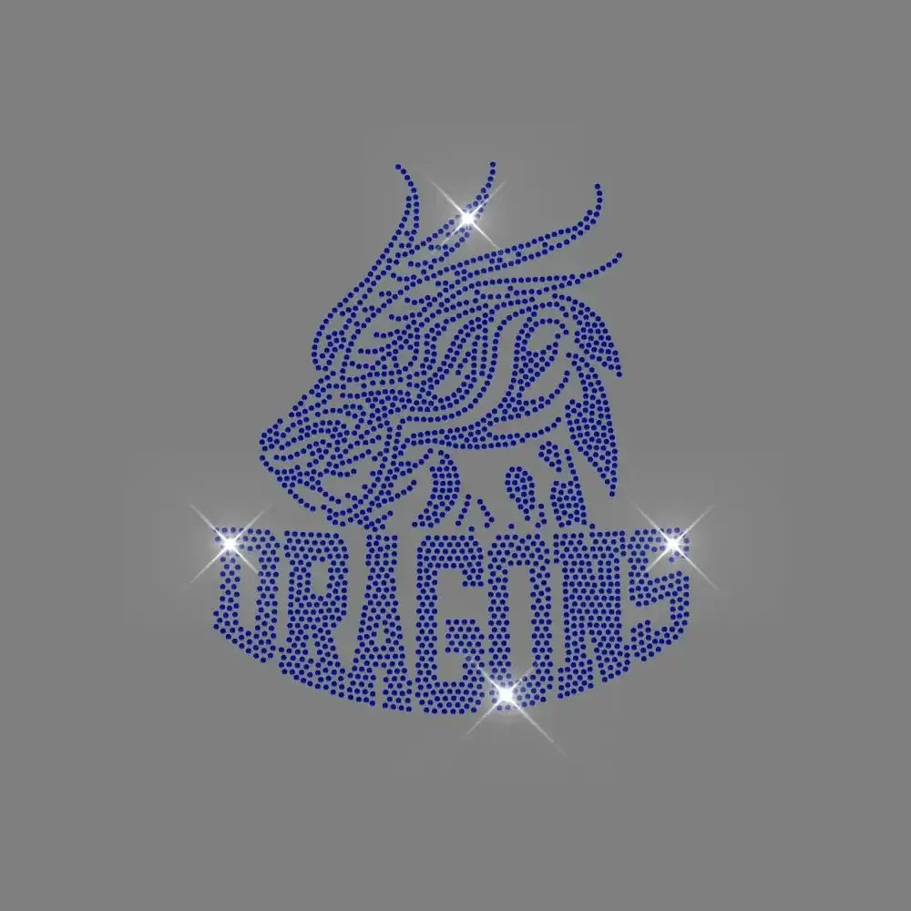 DRAGONS SINGLE COLOR tee and shirts transfers 