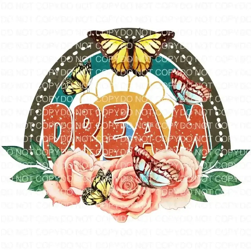 Dream DTF TRANSFER tee and shirts transfers 