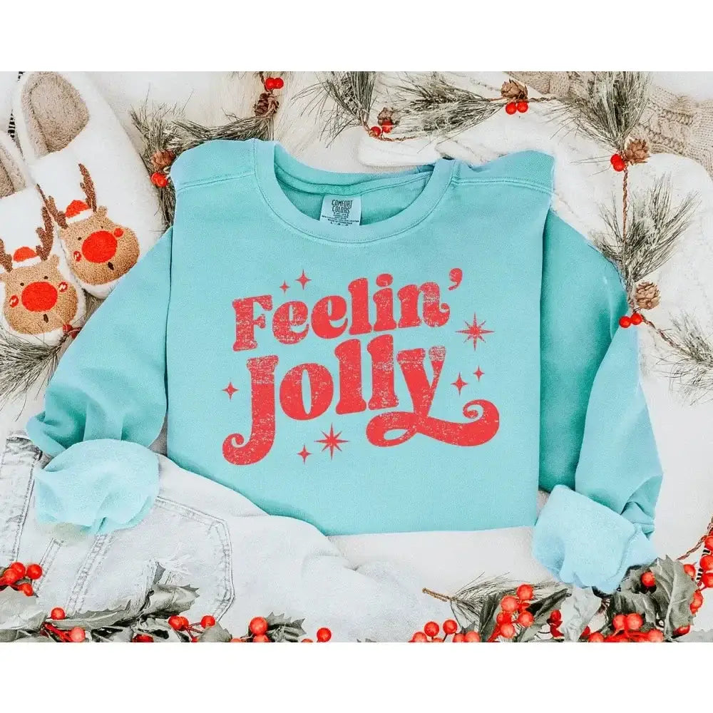 Feelin' Jolly DTF TRANSFER tee and shirts transfers 
