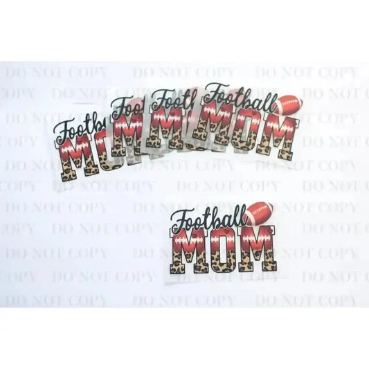 Football Mom DTF Transfer tee and shirts transfers 