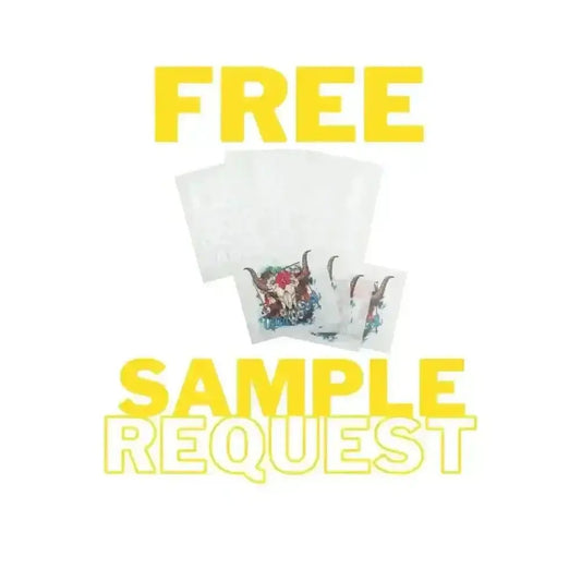 Free Sample Request tee and shirts transfers 