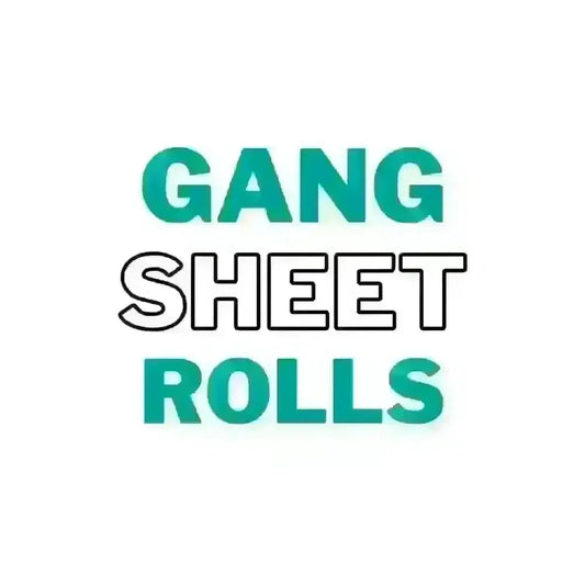 GANG SHEET ROLLS- WHOLESALE tee and shirts 