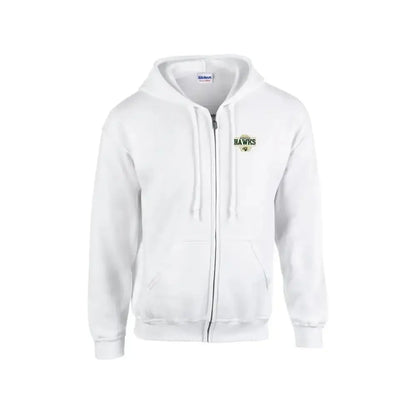 Gildan 50/50 Full-Zip Hooded Sweatshirt -UNISEX- G186 tee and shirts transfers 