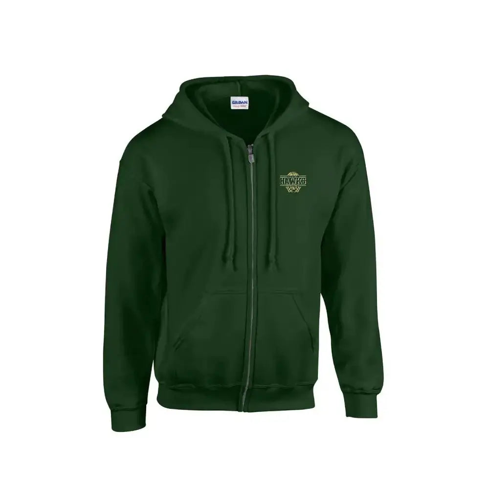Gildan 50/50 Full-Zip Hooded Sweatshirt -UNISEX- G186 tee and shirts transfers 