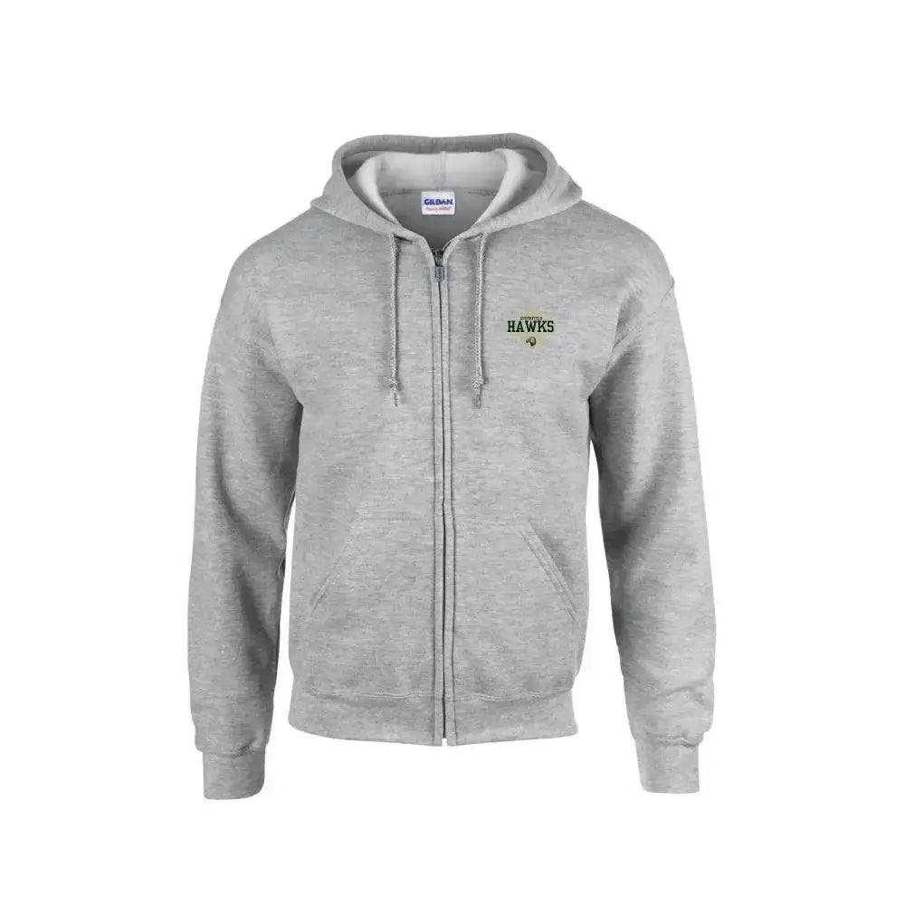 Gildan 50/50 Full-Zip Hooded Sweatshirt -YOUTH- G186B tee and shirts transfers 