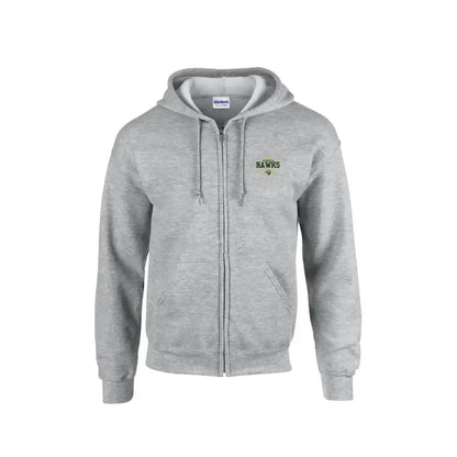 Gildan 50/50 Full-Zip Hooded Sweatshirt -YOUTH- G186B tee and shirts transfers 