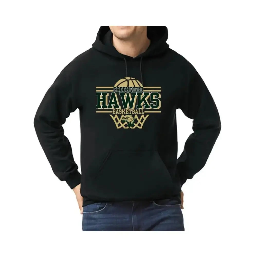 Gildan 50/50 Hooded Sweatshirt-UNISEX- G185 tee and shirts transfers 