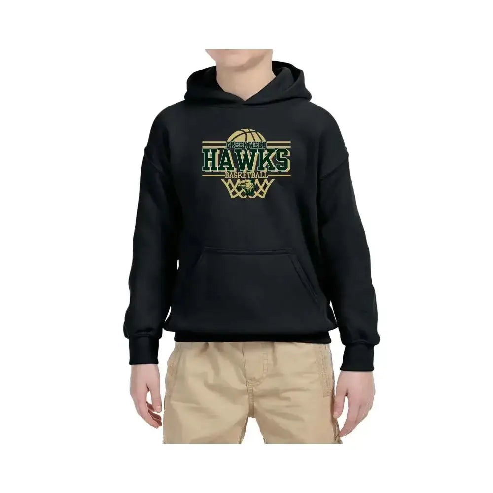 Gildan 50/50 Hooded Sweatshirt-YOUTH- G185B tee and shirts transfers 