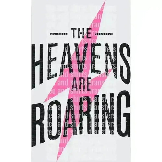 Heavens are Roaring pocket DTF TRANSFER DTF TRANSFER tee and shirts transfers 