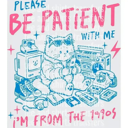 I'm from the 1990s DTF TRANSFER DTF TRANSFER tee and shirts transfers 