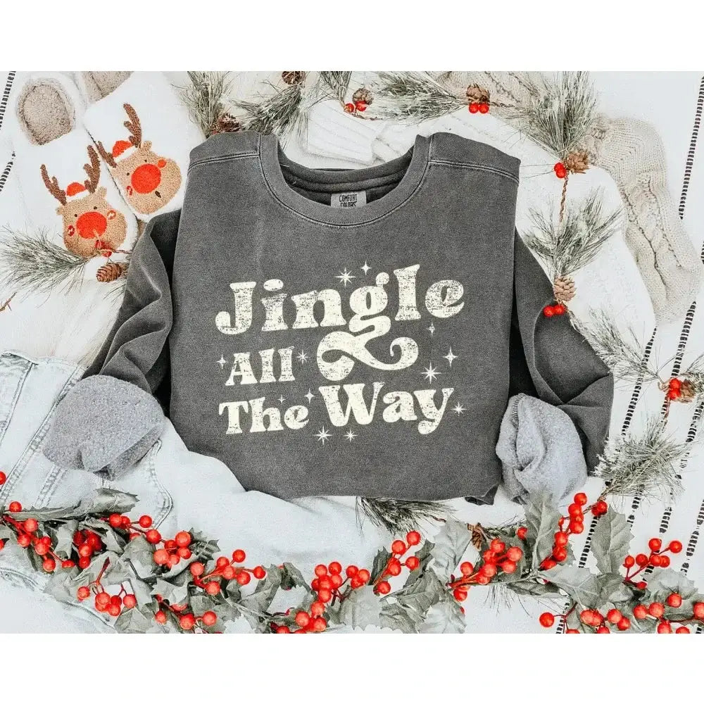 Jingle All The Way DTF TRANSFER tee and shirts transfers 
