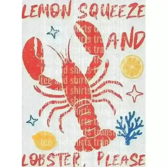 Lemon Squeeze and Lobster Please DTF TRANSFER DTF TRANSFER tee and shirts transfers 