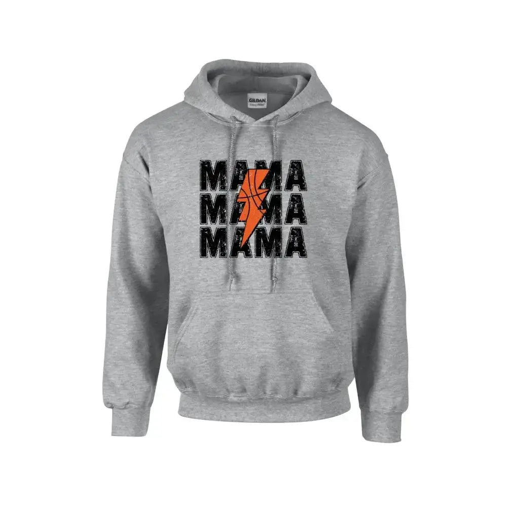 Mama Bolt 50/50 Hooded Sweatshirt-UNISEX- G185 tee and shirts transfers 