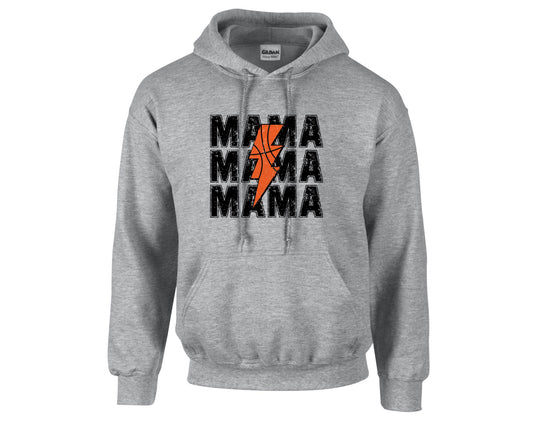 Mama Bolt 50/50 Hooded Sweatshirt-UNISEX- G185 tee and shirts transfers 