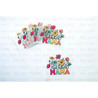 Mama Retro tee and shirts transfers 