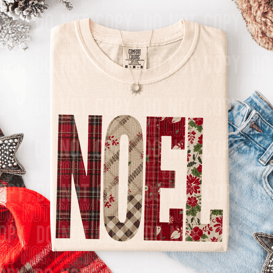Noel Patch DTF TRANSFER tee and shirts transfers 