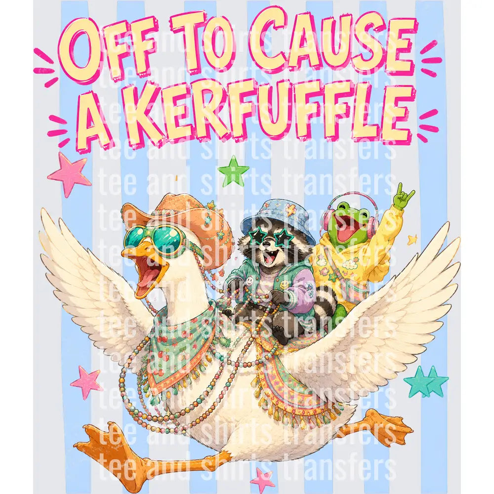 Off to Cause DTF TRANSFER