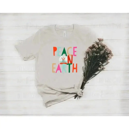 Peace On Earth tee and shirts transfers 