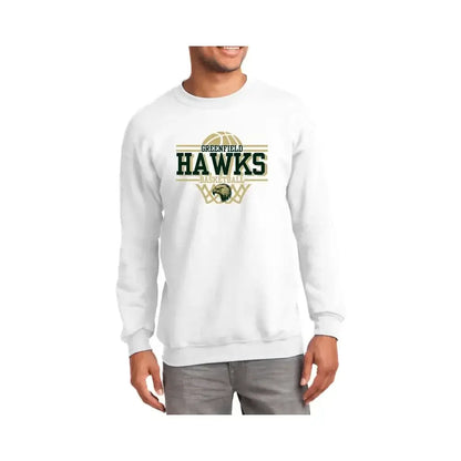 Port & Company® TALL Essential Fleece Crewneck-PC90T tee and shirts transfers 